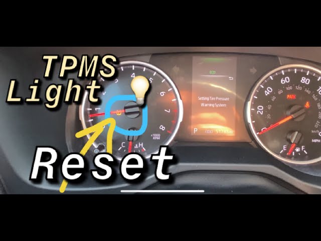 Pressure Display on Your Toyota RAV4